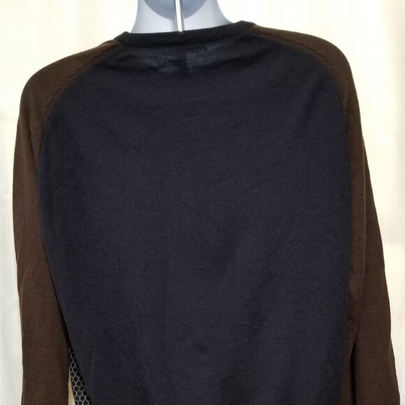 Vintage Ted Lapidus Men's XL Sweater Merino Wool - Picture 3 of 6